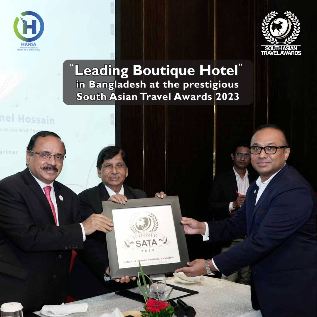 HANSA-A Premium Residence has been nominated for the South Asian Travel Awards in 2 exciting categories:- Leading Boutique Hotel - Leading F&B Hotel
