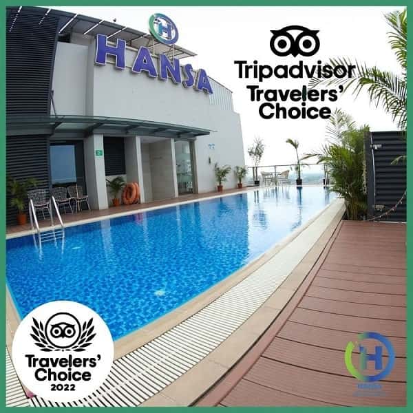 Tripadvisor 2022 Certificate of Excellence - Awards of Hansa Hotel A Premium Residence